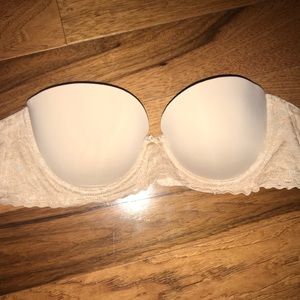 Strapless Nude Aerie Bra